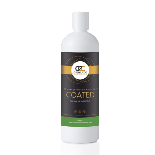 COATED Ceramic Coated Car Wash Shampoo-Car Wash Solutions-Cutting Edge Chemicals