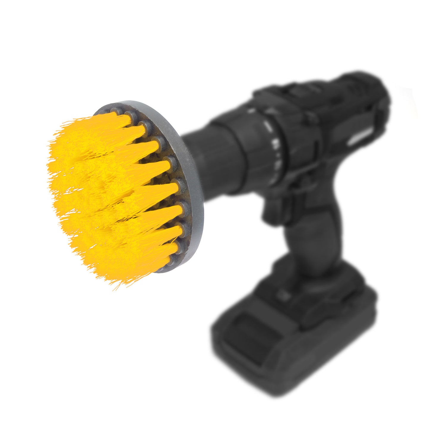 Car Cleaning Premium Drill Mounted Brushes (3 Piece)-Car Wash Brushes-Cutting Edge Chemicals