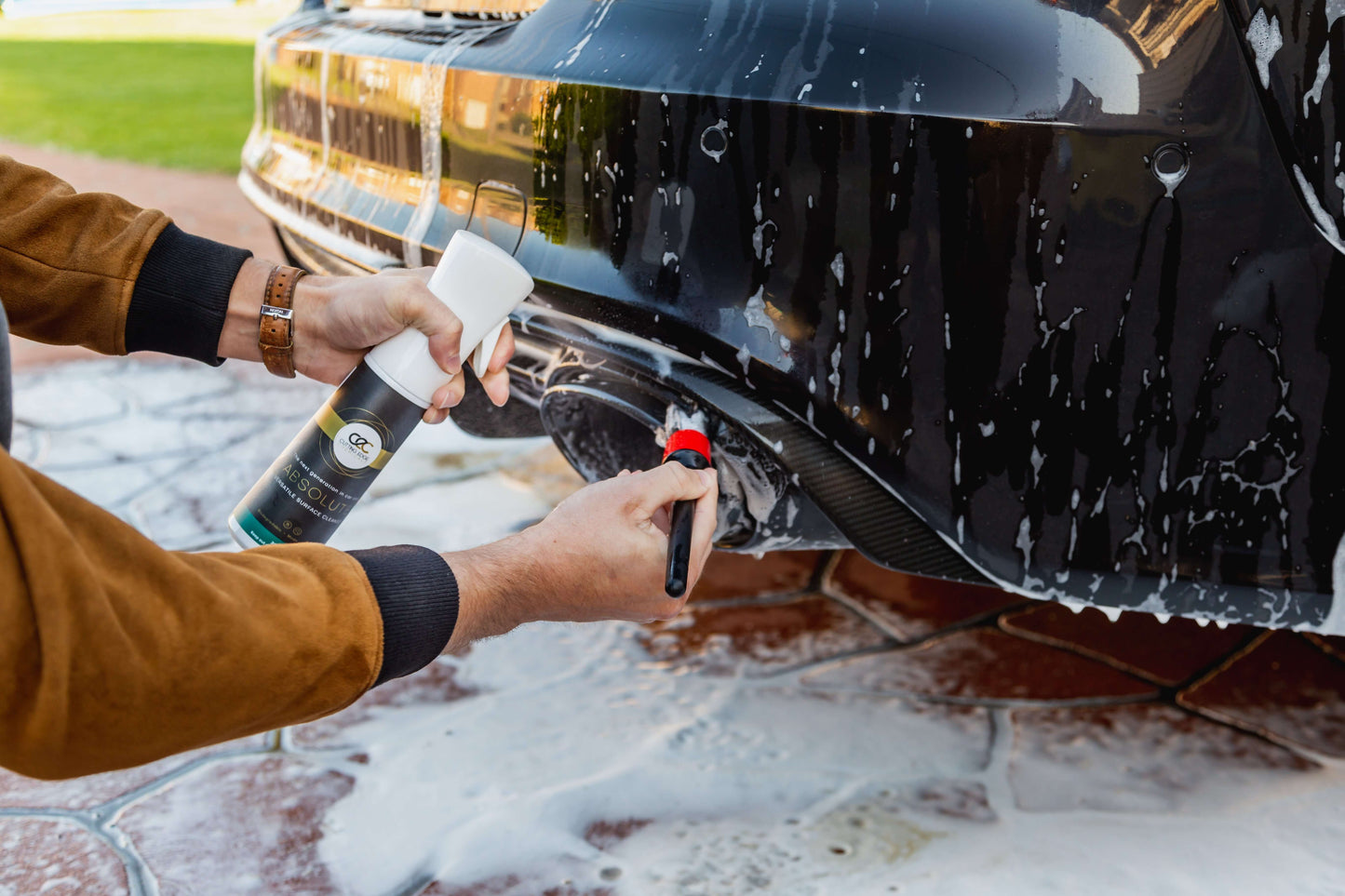 Engine Bay Car Detailing Pack-Car Wash Brushes-Cutting Edge Chemicals