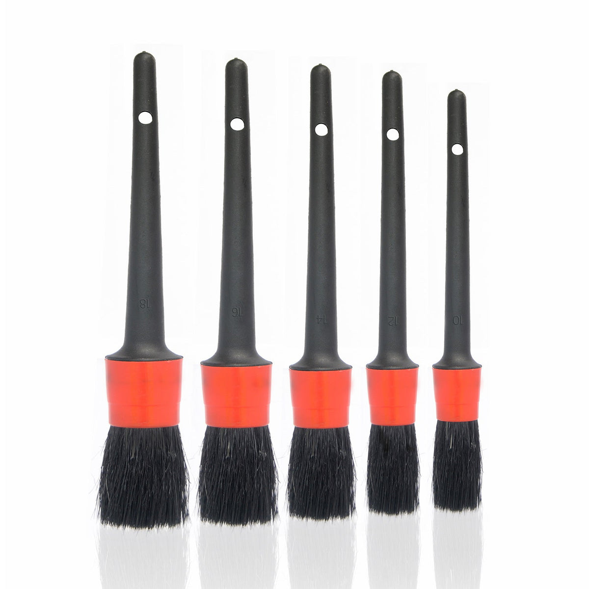 Premium Car Detailing Brush Set (5 piece)