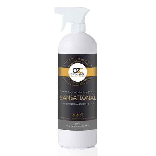 SAN-SATIONAL Car Interior Sanitiser Spray-Vehicle Carpet & Upholstery Cleaners-Cutting Edge Chemicals 