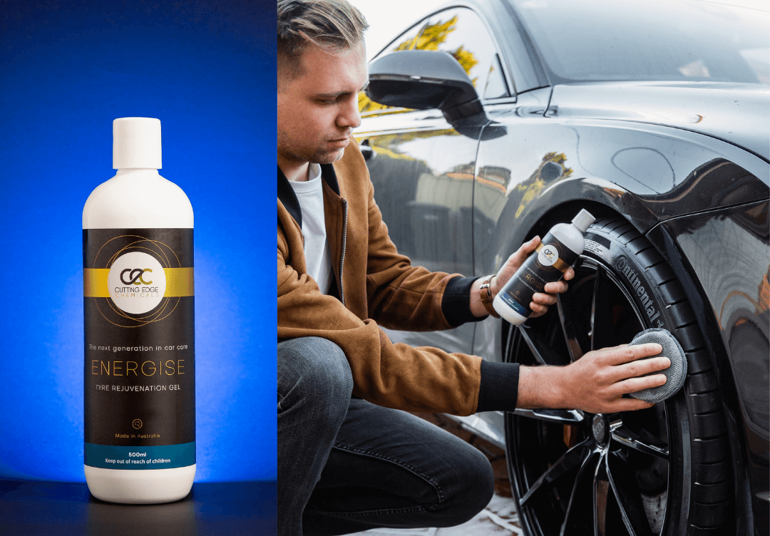 ENERGISE Car Tyre Shine Gel-Vehicle Waxes, Polishes & Protectants-Cutting Edge Chemicals 