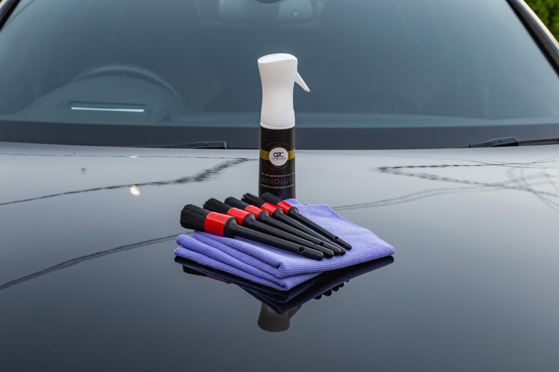 Engine Bay Car Detailing Pack-Car Wash Brushes-Cutting Edge Chemicals 