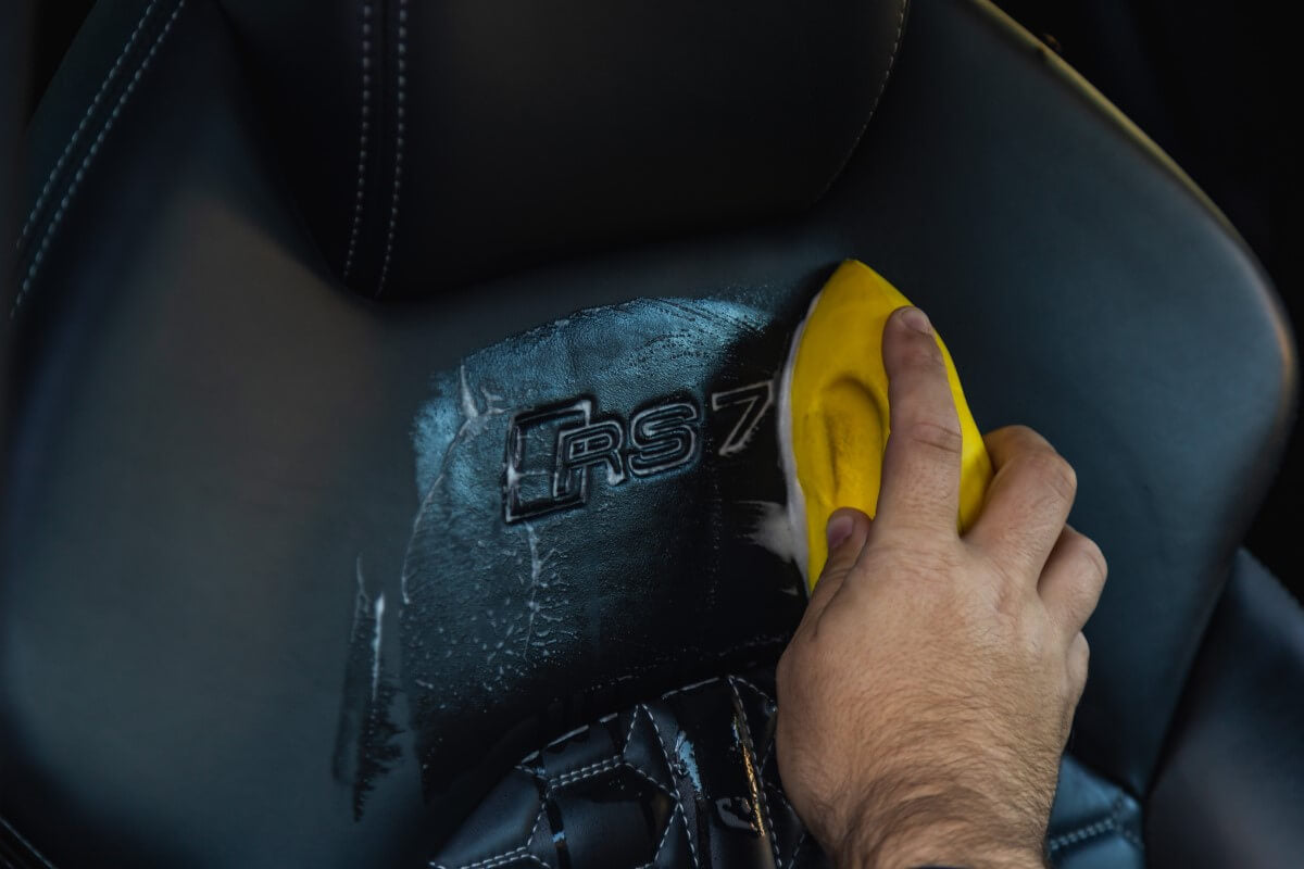 Car Leather Rejuvenation Brush-Car Wash Brushes-Cutting Edge Chemicals 