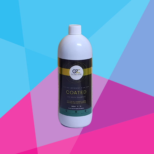 COATED Ceramic Coated Car Wash Shampoo-Car Wash Solutions-Cutting Edge Chemicals 